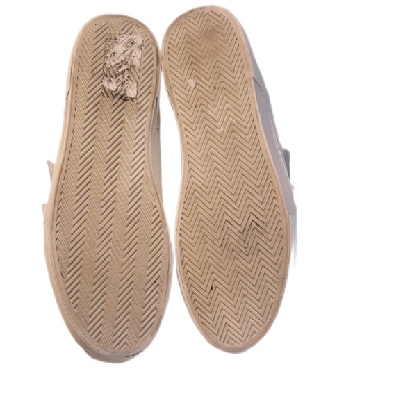 Ami Paris x GAP x GQ collab white red Velcro trendy stylish sneakers 11 - Picture 6 of 7